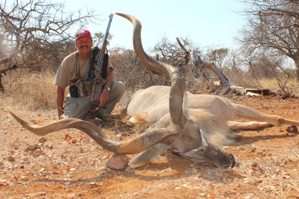 Tony Martins with Kudu Bull Kill
