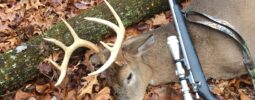 Opening Day of NJ Muzzleloader Season Nov. 27th 2023. Taken with a Knight 45 cal. Ultra-Lite in Sussex County.